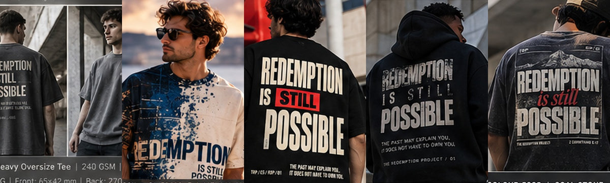 The Redemption Project global faith streetwear capsules across Germany, Portugal, Spain, South Africa and New Zealand